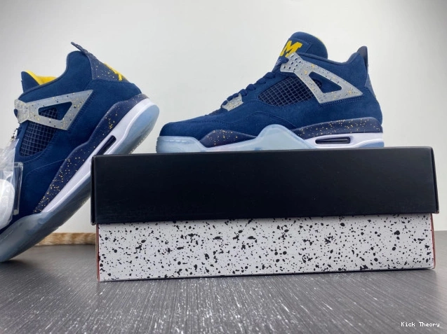 Kicktheory Retro Michigan Air AJ4-1036660 Jordan 4 (PE) 0807